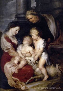 La Vierge et l'enfant avec Saint-Elizabeth et l'enfant St. John