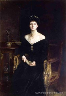 Portrait de Mme Ernest G. Raphael, née Florence Cecilia Sassoon