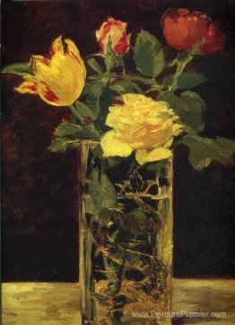 Rose et tulipe