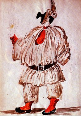 Conception du costume pour "Pulcinella"