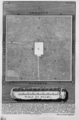 Les antiquités romaines, t. 3, plaque xliv. Pyramide de Caius Ce