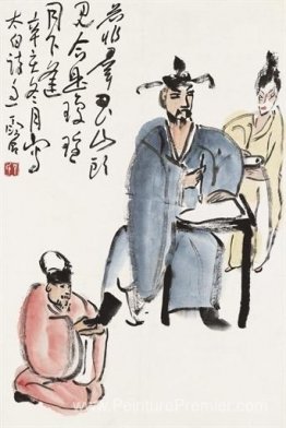 La calligraphie ivre de Li Bai