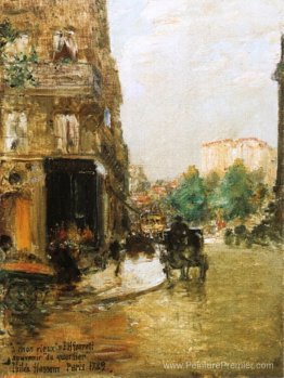 Scène de la rue Paris