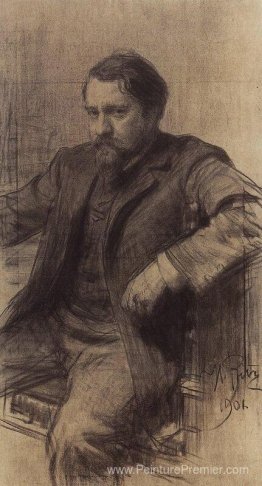 Portrait de l'artiste Valentin Serov