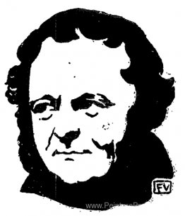 Portrait de l'écrivain français Stendhal