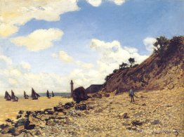 La plage à Honfleux