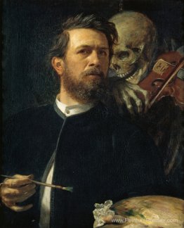 Autoportrait avec la mort en tant que violoneur