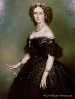 Portrait de la reine Sophie des Pays-Bas, née Sophie de Württemb