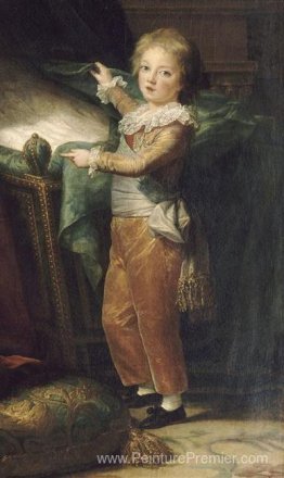 Dauphin Louis Joseph Xavier de France, deuxième enfant et premie