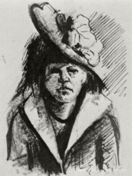 Femme avec un chapeau, demi-longueur