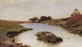 Paysage avec une rivière