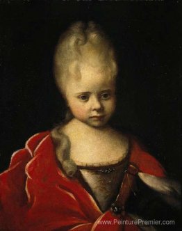 Portrait d'Elizaveta Petrovna enfant