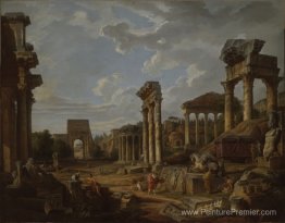 Un capriccio du forum romain