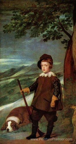 Prince Balthasar Carlos habillé en chasseur