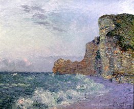 Cliffs en Normandie Soirée