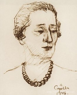 Portrait d'Anna Akhmatova