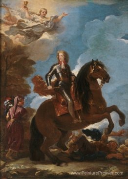 Charles II, roi d'Espagne, à cheval