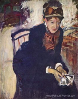 Portrait de Miss Cassatt, tenant les cartes