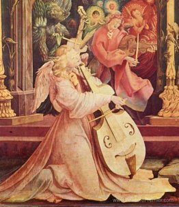 Le concert des anges (détail du retable d'Isenheim)