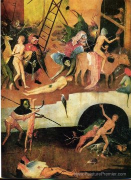 Le triptyque de Haywain (détail)