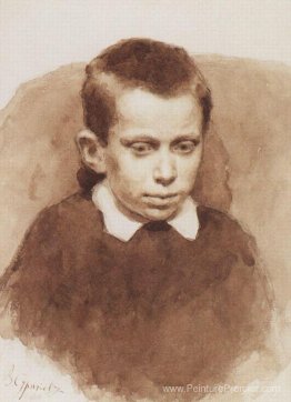 Portrait de A. S. Matveev dans l'enfance