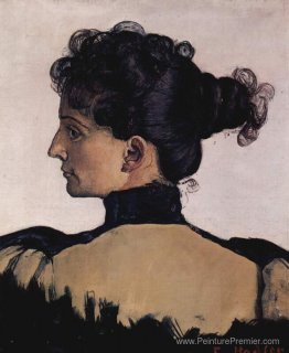 Portrait de Berthe Jacques, épouse de l'artiste