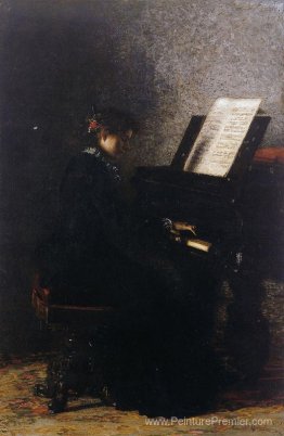 Elizabeth au piano