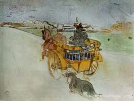 La Charrette anglaise le chariot de chien anglais