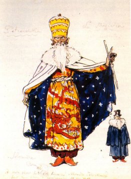 Magicien. Conception de costumes