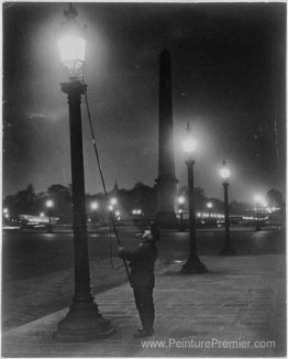 ALLUMEUR DE RÉVERBES, PLACE DE LA CONCORDE