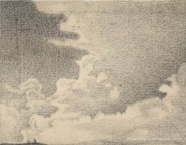 Croquis du paysage et des nuages