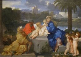 La Sainte Famille avec les saints Elizabeth et l'enfant Jean-Bap