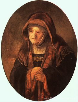 Portrait de la mère de l'artiste