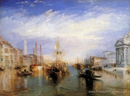 Le Grand Canal, Venise, gravé par William Miller