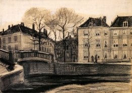 Bridge et maisons au coin de Herengracht-Prisessegracht