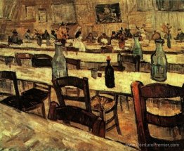 Intérieur d'un restaurant à Arles