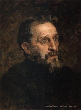 Portrait de I. Repin (étude)