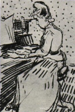 Gachet de mademoiselle au piano