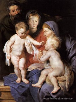 La Sainte Famille avec Saint Elizabeth et l'enfant St. John le b