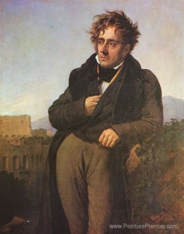 Chateaubriand méditant sur les ruines de Rome