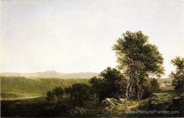 Un paysage d'été luxuriant