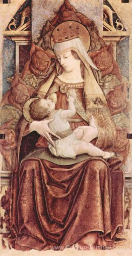 Madonna intronisée (Maria Lactans intronisée)