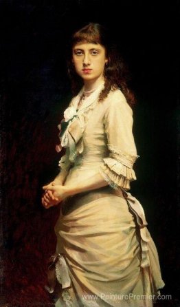 Portrait de Sophia Ivanovna Kramskoy, fille de l'artiste