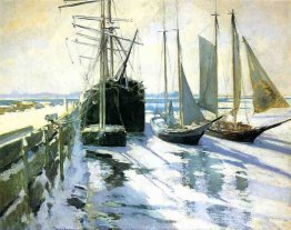 Connecticut Shore, hiver