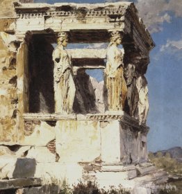 Erechtheion. Le portique des carits.