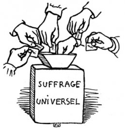 suffrage universel