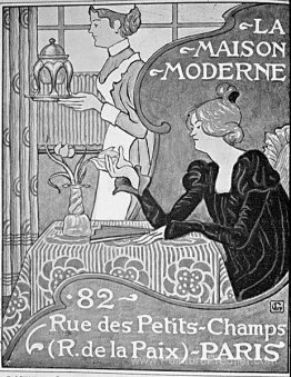 Affiche pour La Maison Moderne, Paris