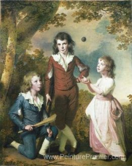 Les enfants de Hugh et Sarah Wood de Swanwick, Derbyshire