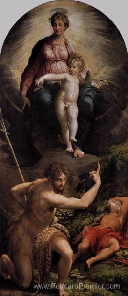 Madonna et enfant avec Saint-Jean et Saint-Jérôme