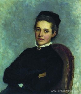 Portrait de Julia Bogdanovna Repman, né Krause, épouse du Dr A.H